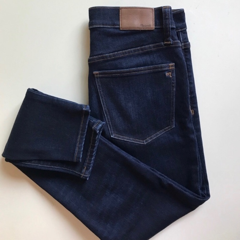 Madewell Dark Blue Skinny Jeans